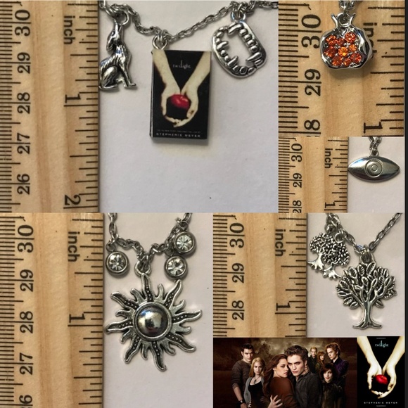 Twilight by Stephenie Meyer Handmade Literature Necklace, Book Cover, Vampire - Picture 14 of 16